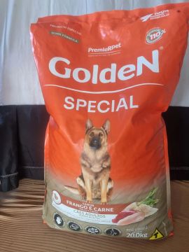 Vendo Ração Golden Special Frango e Carne 20kg