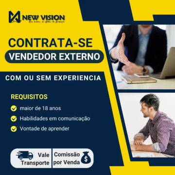 VAGA VENDEDOR EXTERNO