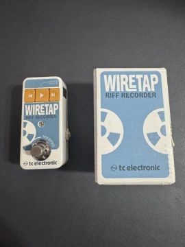 Pedal de Guitarra TC Electronic Wiretap - Gravador de Riffs