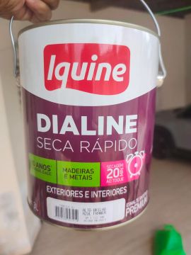 Tinta Iquine Dialine Seca Rápido Azul França 3,6L