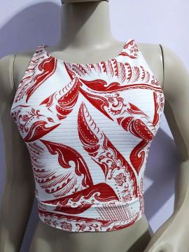 Top cropped magia de tucano
