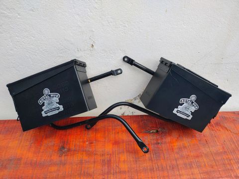 Par de Baús Laterais para Moto - Royal enfield classic 350