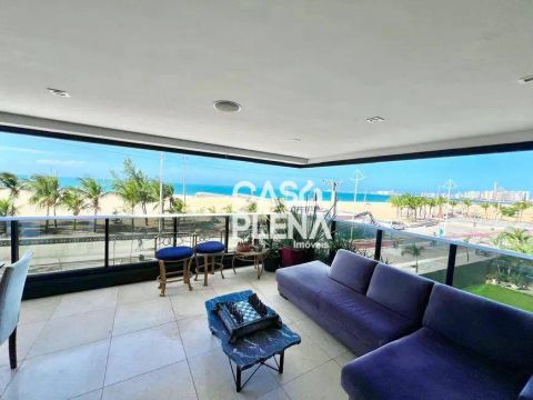 Apartamento com 3 dormitórios à venda, 220 m² por R$ 2.890.000,00 - Meireles - Fortaleza/C