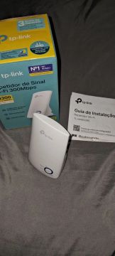 Repetidor de Sinal Wi-Fi Tp-Link TL-WA850RE 300Mbps