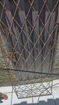Grade de proteção em ferro para área externa