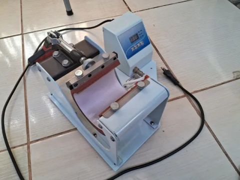 prensa térmica para fazer caneca máquina de sublimação personalização