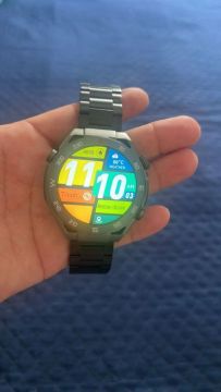 Smartwatch Hw5 2024 Masc Gps Nfc C/3 Pulseiras Redondo 1,52