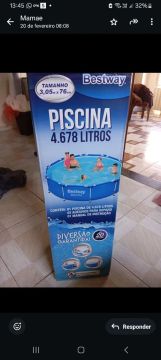 Piscina Bestway 4.678 Litros Steel Pro