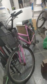 Bicicleta Aro 26 - Rosa