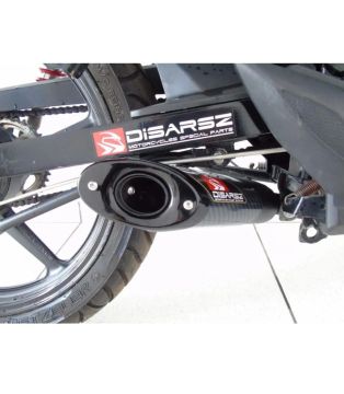 Escapamento esportivo Disarz para moto para fazer 150 e factor 150
