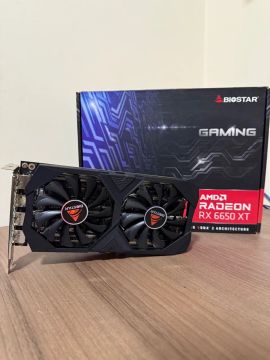 Placa de Vídeo Radeon RX 6650XT 8GB Biostar