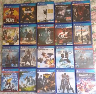 Jogos Ps4 Play4 a partir de 30$