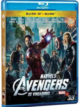 Blu-Ray 3D Os Vingadores  - Marvel e Homem Aranha 3