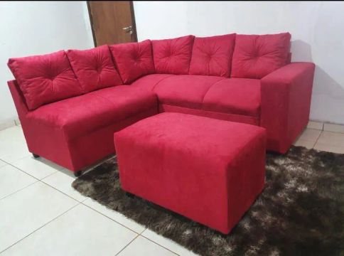 Sofá de canto direto de fábrica com pagamento somente na entrega após conferir.