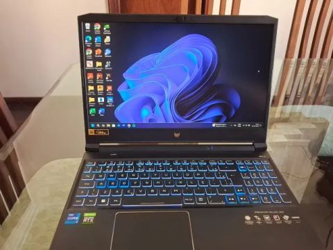 Notebook Gamer Predator Helios 300 i7 RTX 3060 RTX 6GB DDR6 2TB Nvme 16GB Ram