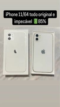 iPhone 11 64GB - Original e impecável