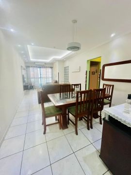 Apartamento com 3 dorm. ,1 suíte, 107m² e uma vaga - R$ 700.000 - Campo Grade - Santos