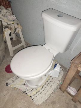 Vaso sanitário usado
