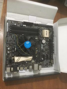 Kit Placa Mãe Asus Z170m-plus/br + CPU intel i5 6600