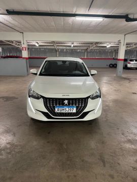 Peugeot 208 automático branco pérola +ipva 2025 
