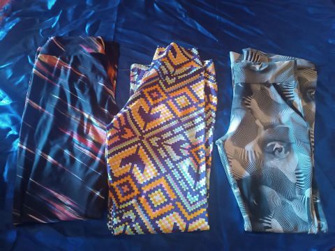 3 Leggings de ginástica - Diversos estilos!