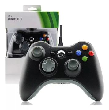 Controle Para Xbox 360 Com Fio Joystick Tv PC Android - Loja Natan Abreu 
