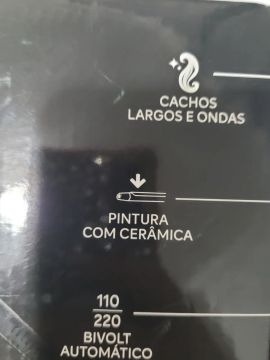 Chapinha para Cabelo Cachos Largos e Ondas Bivolt Automático