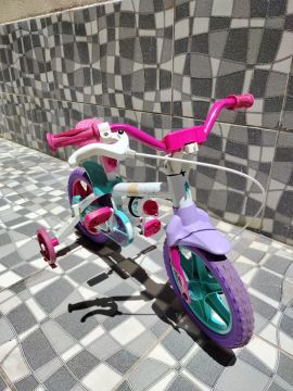 Bicicleta Infantil Feminina Aro 12 Cecizinha Caloi