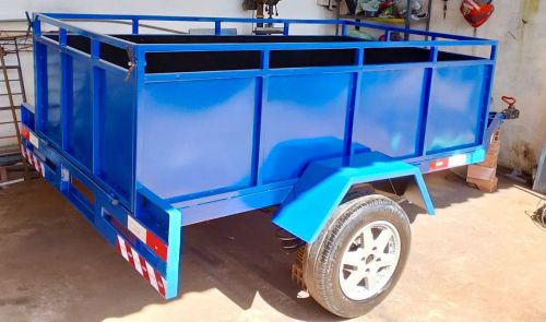 Carreta de Carga - Azul - Nova