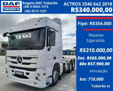Actros 2546 6x2 2018