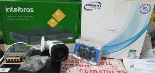 Kit de Segurança Residencial Intelbras com Câmera e Gravador