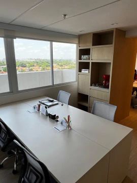 Sala de coworking em Escritório de advocacia com vista panorâmica para alugar