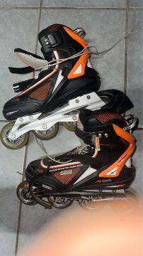 Patins Inline Action número 42- parcela  no cartão 