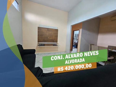 Casa Duplex- 3Qts/1St - Conj. Alvaro Neves - Alvorada