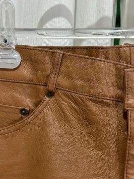 Calça de Couro Marrom Julian marcuir TAM. 46