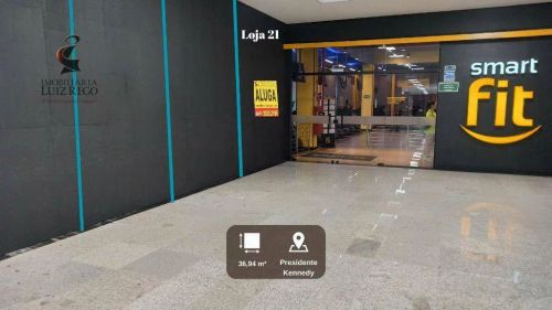 Aluga Loja de 36,94 m² dentro do Supermercado Cometa do Presidente Kennedy