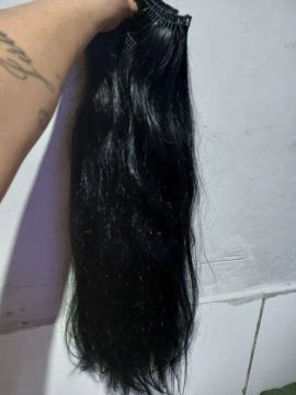 Cabelo humano 80 cm 270 gramas 