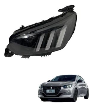 Farol Esquerdo Peugeot 208 C/ Led 2021 2022 2023 2024