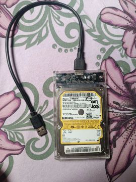 HD De Notebook Samsung 500GB SATA 3 + Case externa