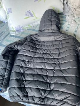 Casaco puffer preto infantil TAM 10anos 