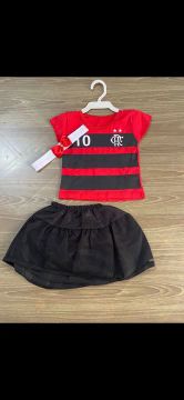 Conjunto Flamengo - Baby (0-1 ano) - Novo!