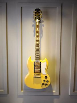 Guitarra Epiphone SG G400 Custom Antique Ivory