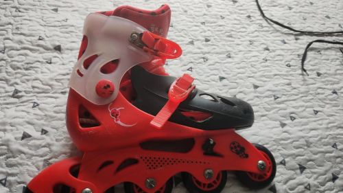 Patins Infantil Ladybug - Tamanho ajustável 