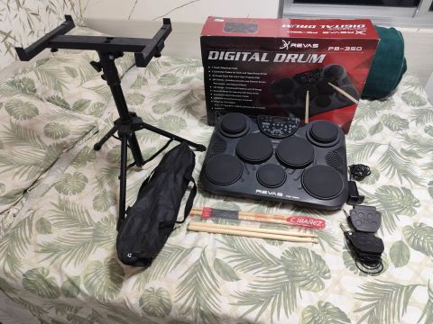 Bateria Eletrônica Revas PB-350 - Nova