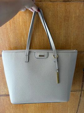 Bolsa de Ombro Bege Santa Lolla