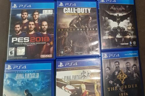 Jogos PS4 Lista na descrição! Aceito cartão 