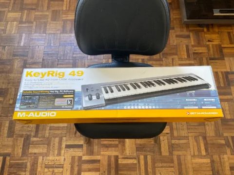Controlador MIDI M-Audio Keyrig 49