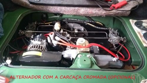 Alternador Potente Motor Ar Plano Vw Variant Tl Tc Sp2 Sp-2