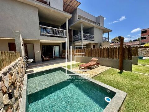 Belíssima casa duplex próxima à Praia do Marceneiro, São Miguel dos Milagres-AL