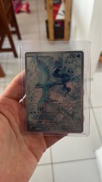 Carta Pokémon Articuno - Carta Pokemon - 161/159 - Amigos de Jornada (nova coleção) 